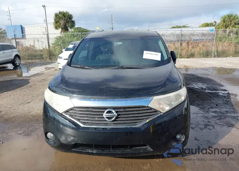 2013 Nissan Quest Sl z USA, uszkodzony, nr VIN JN8AE2KP7D9069284